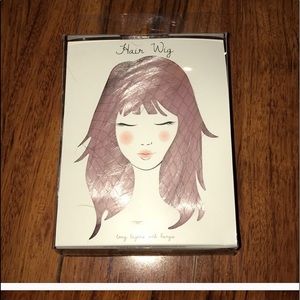 Light pink wig. Brand new in box